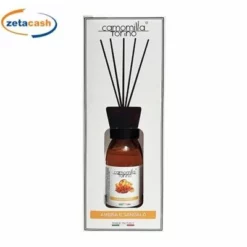 DIFFUSORE PER AMBIENTE AMBRA E SANDALO 125 ML