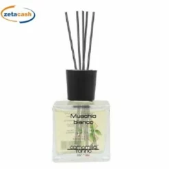 DIFFUSORE AMBIENTI CUBO ALTO 500ML MUSCHIO BIANCO