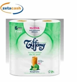 ROTOLI CARTA IGIENICA AL PROFUMO DI BERGAMOTTO 2 VELI 6PZ
