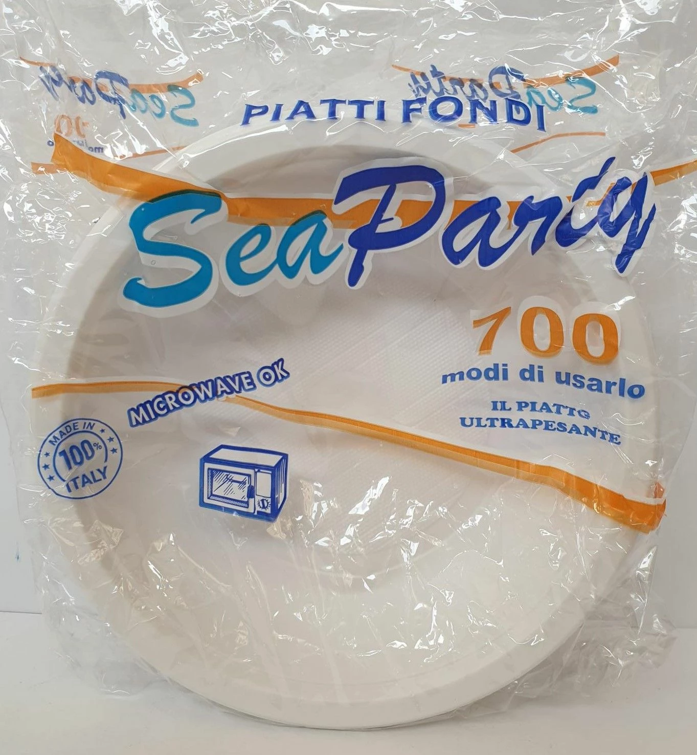 PIATTO FONDO 25 PZ POLIPROPILENE BIANCO L700 PER MICROONDE 1 PIATTO FONDO 25 PZ POLIPROPILENE BIANCO L700 PER MICROONDE