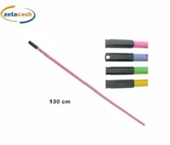 BASTONE LEGNO COLORATO 130 CM CON OCCHIELLO