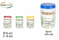 PORTASTUZZICADENTI IN PLASTICA TAPPO COL ASS CIRCA 400PZ