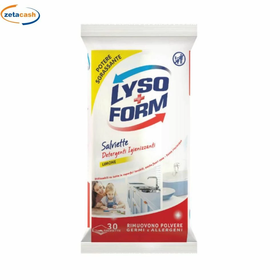 LYSOFORM SALVIETTE IGIENIZZANTI 1 LYSOFORM SALVIETTE IGIENIZZANTI