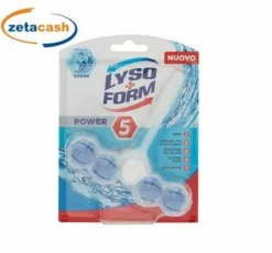TAVOLETTA WC CON PROFUMAZIONE OCEANO 5 IN 1 LYSOFORM