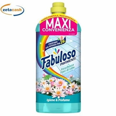 DETERGENTE PAVIMENTI FABULOSO FRESCHEZZA DI LOTO 1250 ML 1 DETERGENTE PAVIMENTI FABULOSO FRESCHEZZA DI LOTO 1250 ML