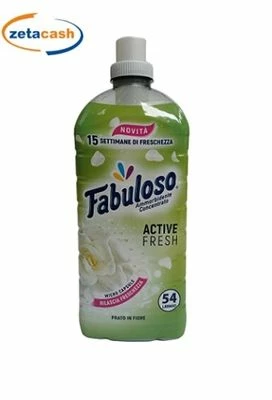 AMMORBIDENTE CONCENTRATO FABULOSO ACTIVE FRESH 54LAV 1250ML 1 AMMORBIDENTE CONCENTRATO FABULOSO ACTIVE FRESH 54LAV 1250ML
