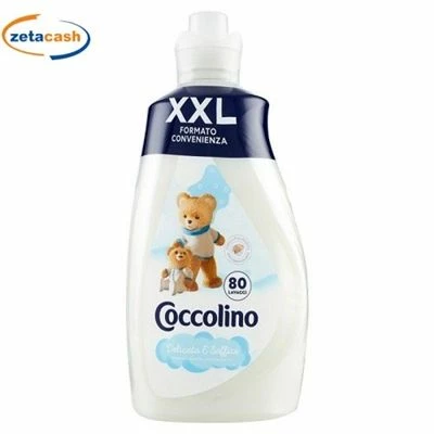 AMMORBIDENTE CONCENTRATO COCCOLINO DELICATO 80 LAVAGGI 2LT 1 AMMORBIDENTE CONCENTRATO COCCOLINO DELICATO 80 LAVAGGI 2LT