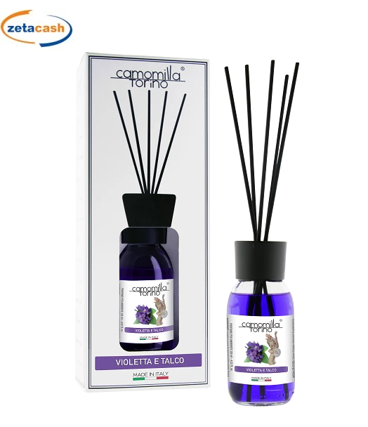 DIFFUSORE PER AMBIENTE VIOLETTA E TALCO 125 ML 1 DIFFUSORE PER AMBIENTE VIOLETTA E TALCO 125 ML